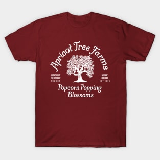 Popcorn Popping on the Apricot Tree Farms T-Shirt